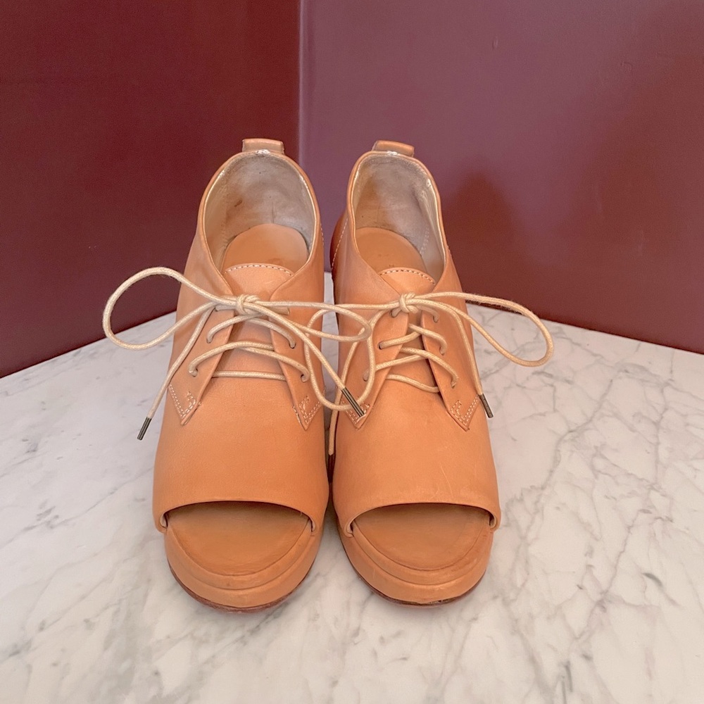 Rag & Bone Sahara Oxford Wedge Booties